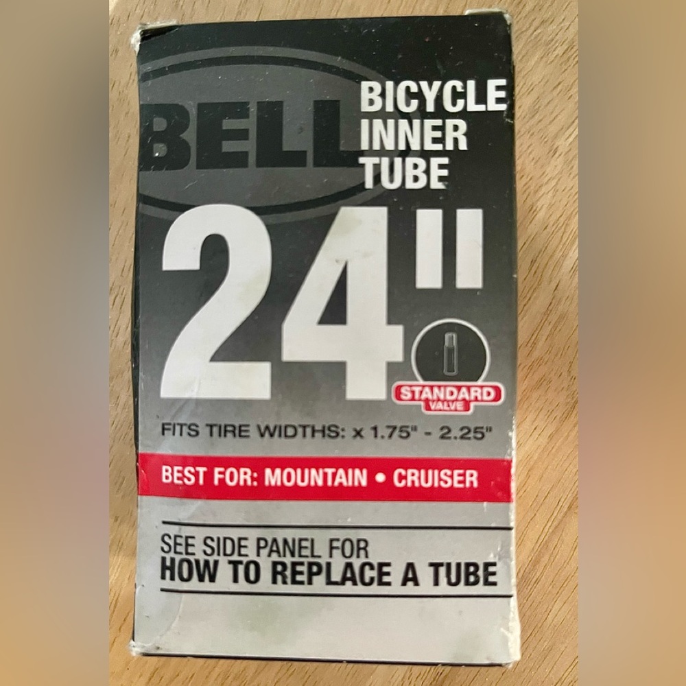 BELL Bicycle Inner Tube 24" Mountain/Cruiser